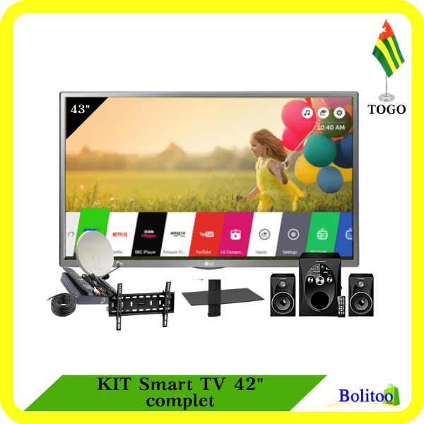 Kit Smart TV 42" complet