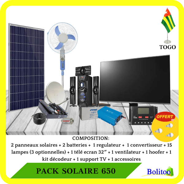 Pack Solaire 650