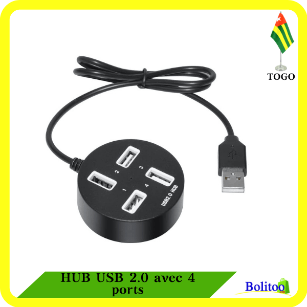 HUB USB 2.0 avec 4 ports