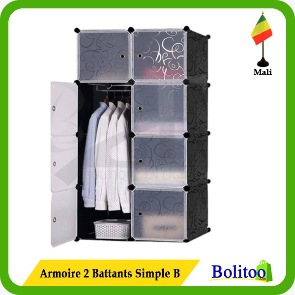 Armoire 2 Battants Simple