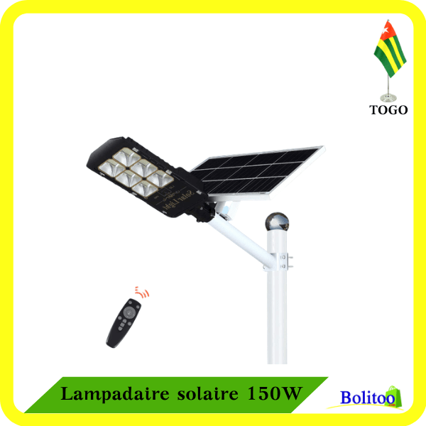 Lampadaire Solaire 150 Watts