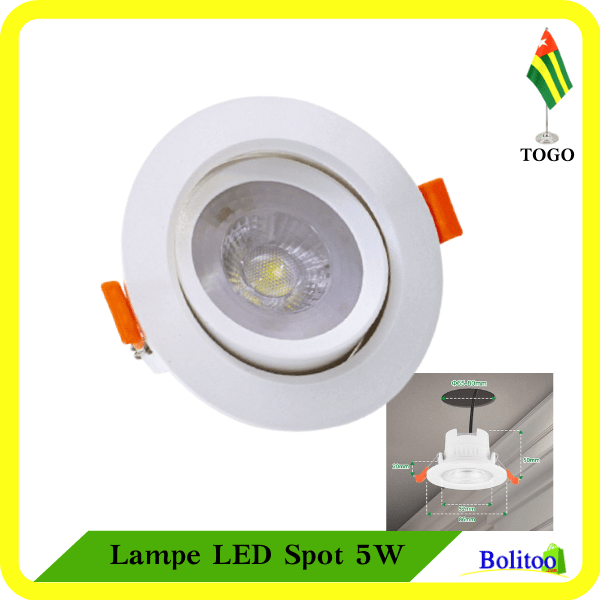 Lampe LED Spot 5 Watts