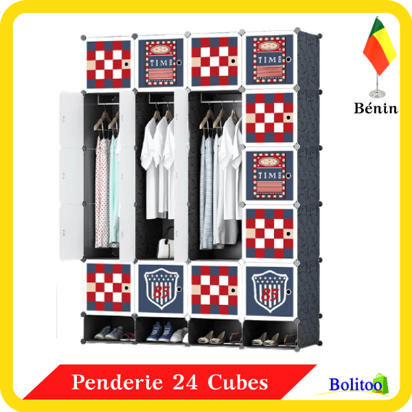 Penderie 24 Cubes