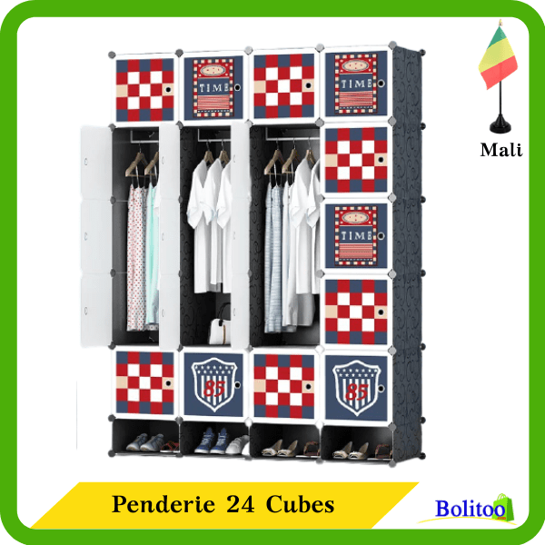 Penderie 24 Cubes