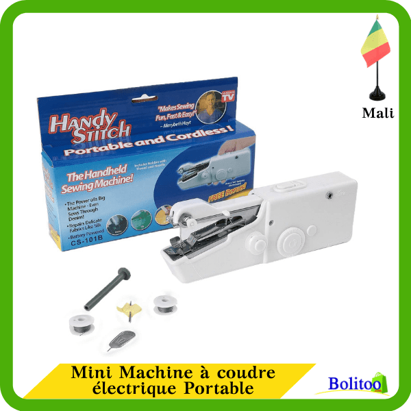 Mini Machine à Coudre Portable Pour Débutants – Idéale Pour Réparations Rapides, DIY Et Petits Projets Couture à La Maison Ou En Voyage !