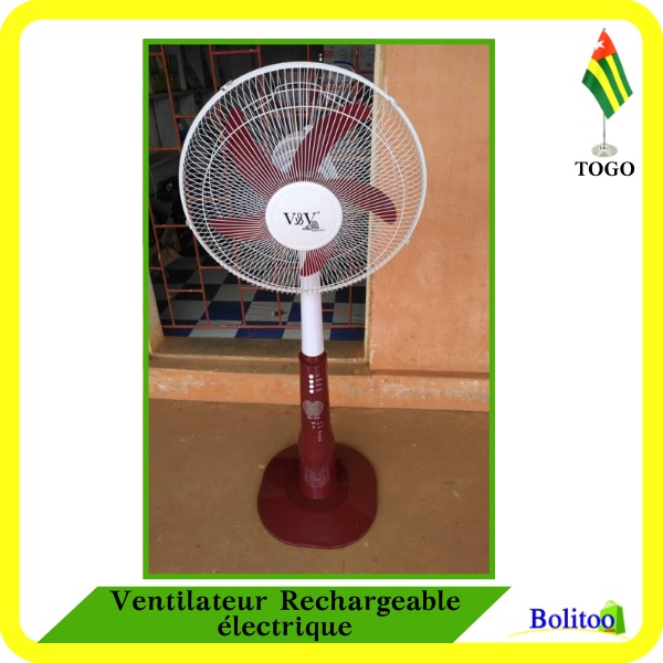 Ventilateur rechargeable