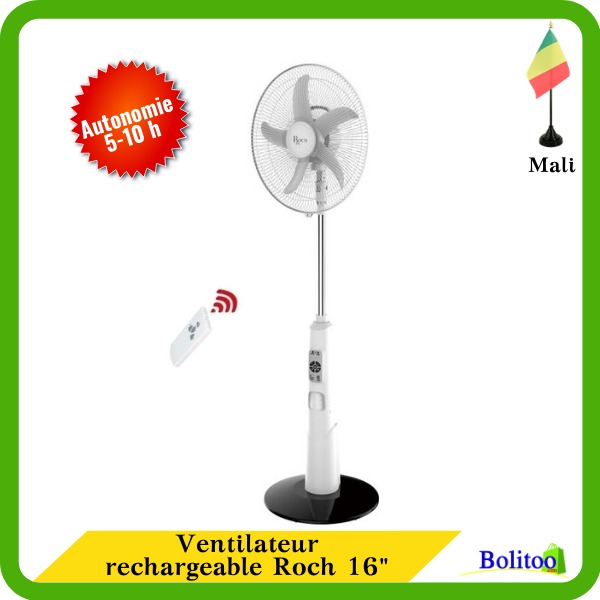 Ventilateur Rechargeable ROCH