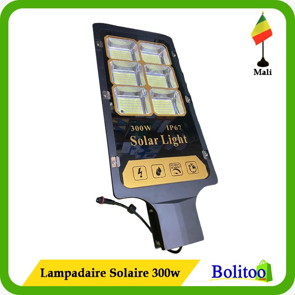 Lampadaire Solaire 671pcs Leds (300W)