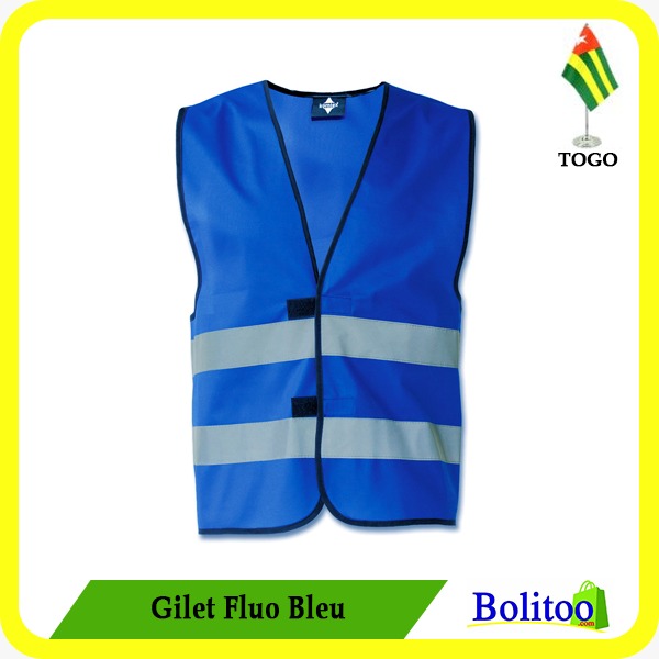 Gilet Fluo Bleu
