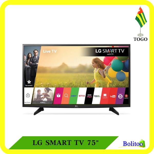 LG Smart TV 75 pouces