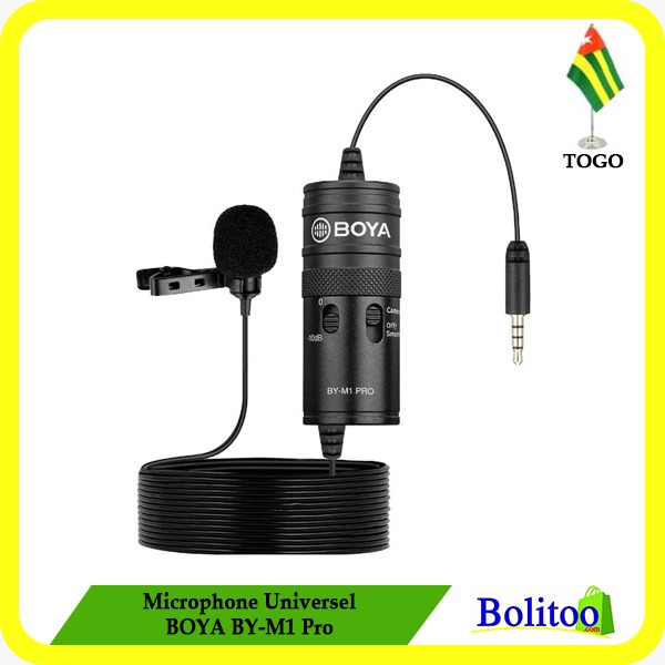 Microphone Universel BOYA BY-M1 Pro