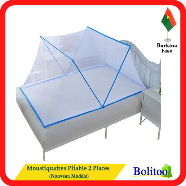 Moustiquaire pliable 2 places