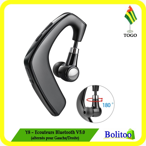 Y8 - Écouteur Bluetooth V5.0