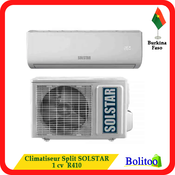 Climatiseur Split SOLSTAR R410