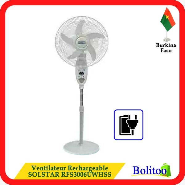 Ventilateur Rechargeable SOLSTAR