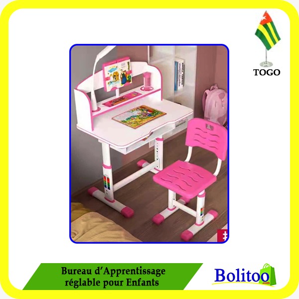 Bureau d'Apprentissage Réglable pour Enfants