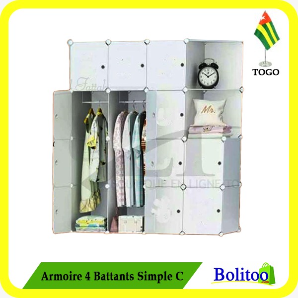 Armoire 4 Battants Simple