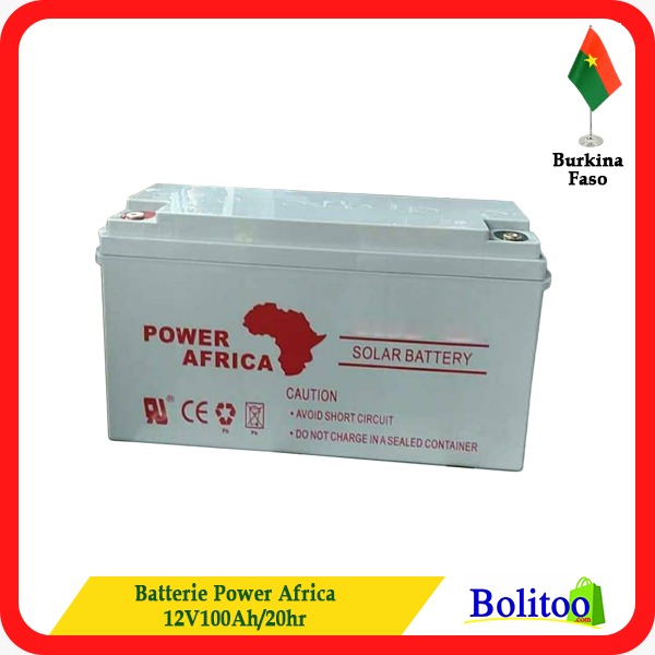 Batterie Power Africa 12V