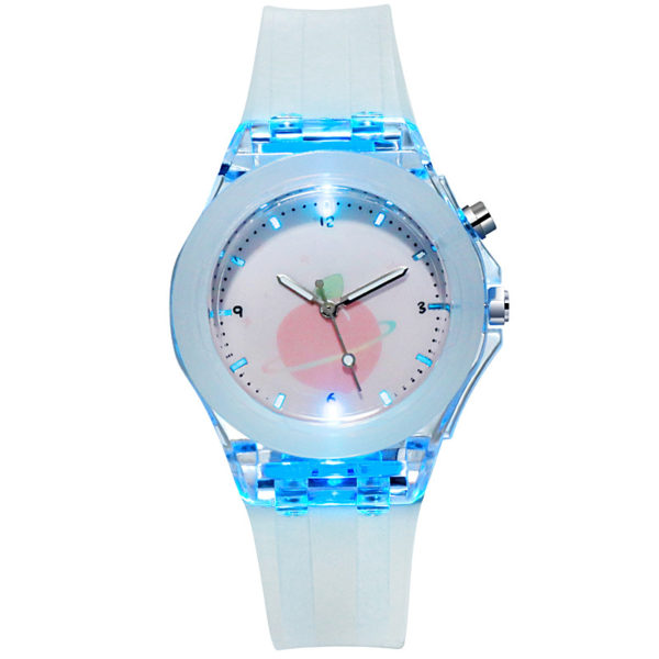 Montre-Bracelet Électronique Multicolore en Silicone pour enfant