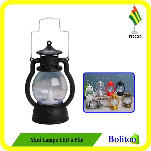 Mini Lampe Rétro LED à Pile