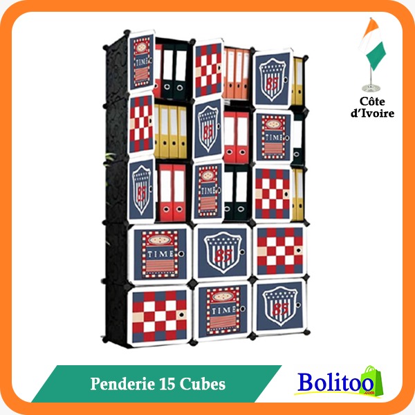 Penderie 15 Cubes