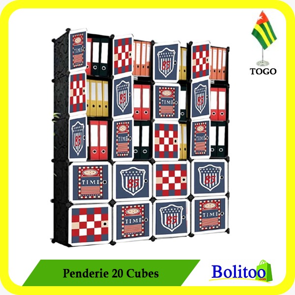 Penderie 20 Cubes