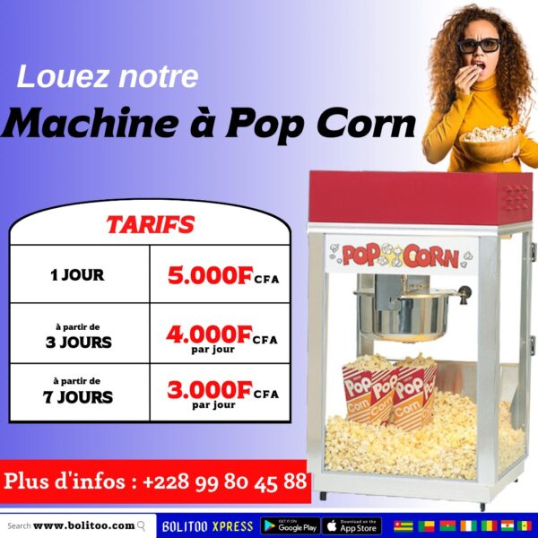 A louer pop-corn
