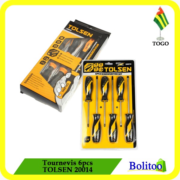 Tournevis 6Pcs TOLSEN 20014