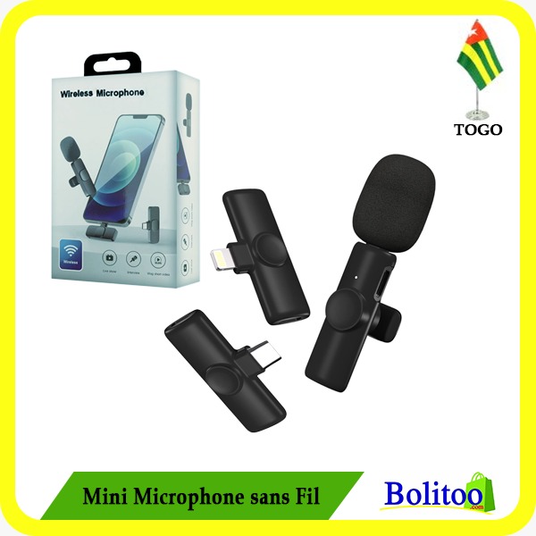 Mini Microphone sans Fil