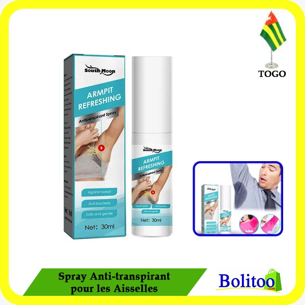 Spray Anti-transpiration pour les Aisselles