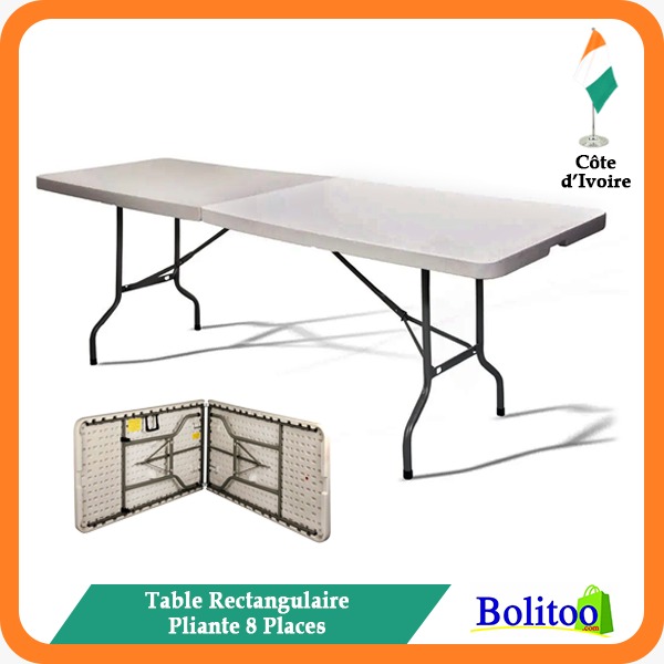 Table pliante de Jardin 8 places