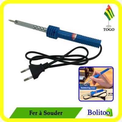 Fer à Souder 15W Type Stylo France - Avec Repose Fer Et Pointe Remplaçable