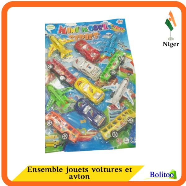 Ensemble Jouets Voitures et Avions