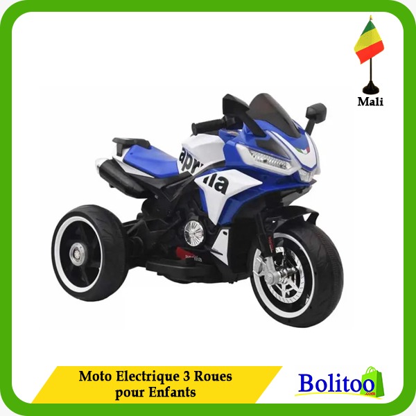 Moto Electrique 3 Roues pour Enfants