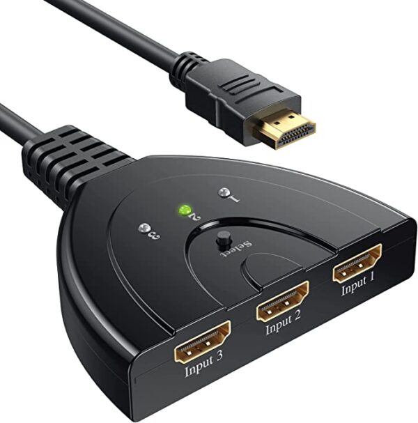 Câble HDMI Switch 3 Entrée - 1 Sortie