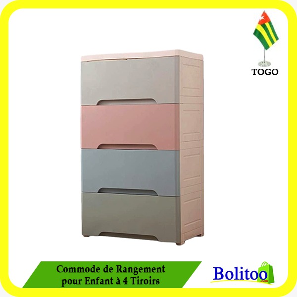 Commode de Rangement pour Enfant