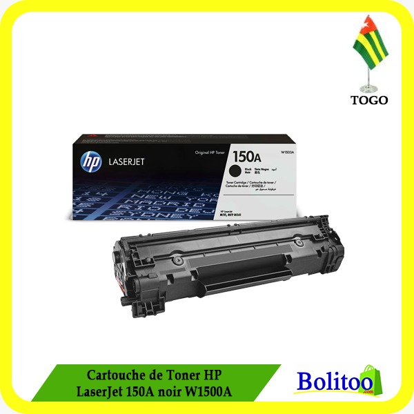 Cartouche de Toner HP LaserJet 150A noir W1500A