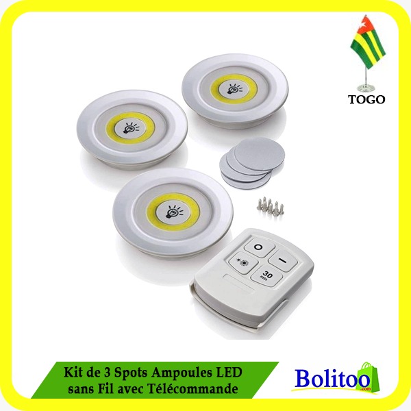 Planetitaly - Kit De 3 Spots LED RGB Encastrés IP65 Pour Douche, Chromothérapie WiFi, Compatible Alexa Et Google Home