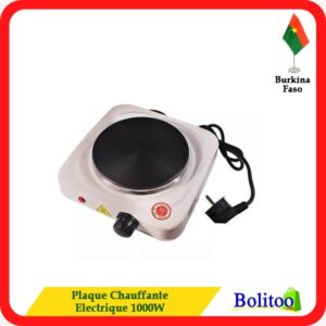 Plaque De Cuisson Portable 1000W - Noir - Parfaite Pour Camping, Maison, Dépannage