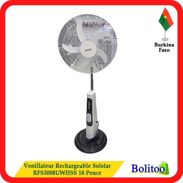 Ventilateur Rechargeable SOLSTAR