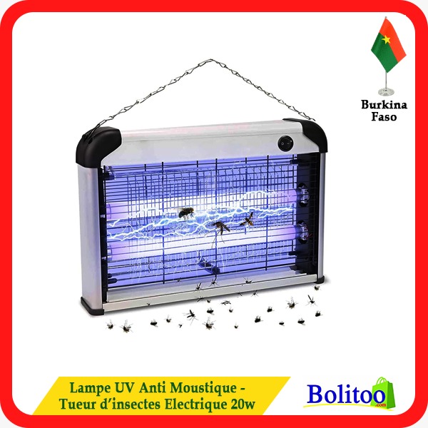 Lampe UV Antimoustique - Tueur d'insectes Électrique 20W
