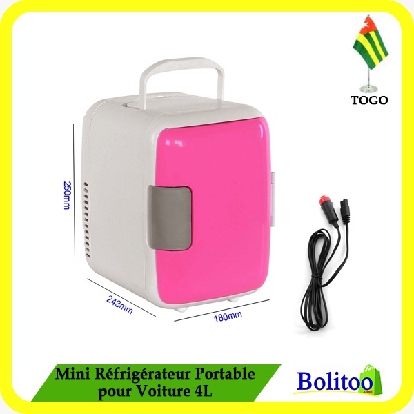 Mini réfrigérateur Portable pour Voiture, Maison, Piquenique - IKASOUGOU
