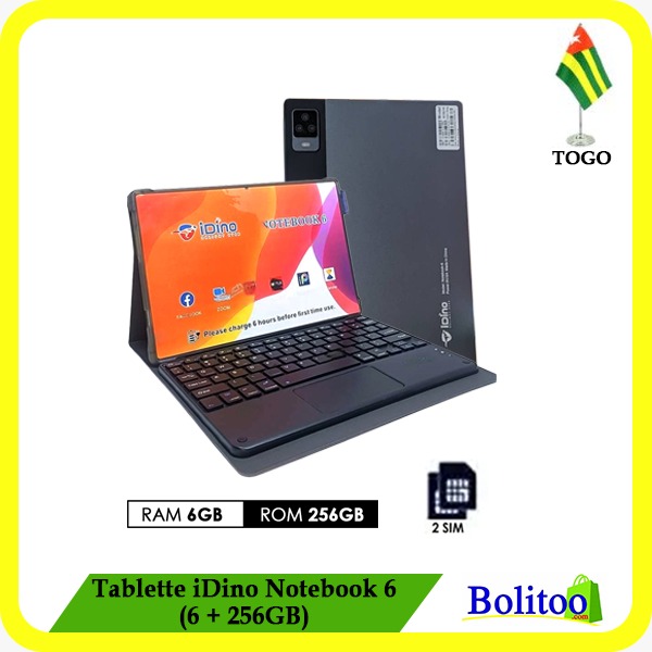 Tablette iDino Notebook 6 (6 +256GB)