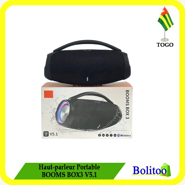 Haut-parleur Portable BOOMS BOX3 V5.1