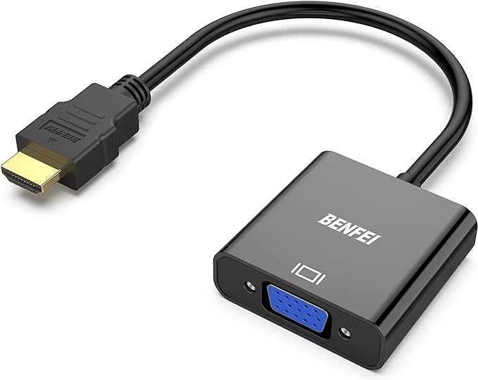 Adaptateur HDMI (Mâle) Vers VGA (Femelle) - Haute Définition - 2024 - TOGO  INFORMATIQUE