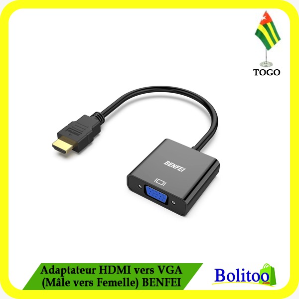 Adaptateur HDMI vers VGA BENFEI