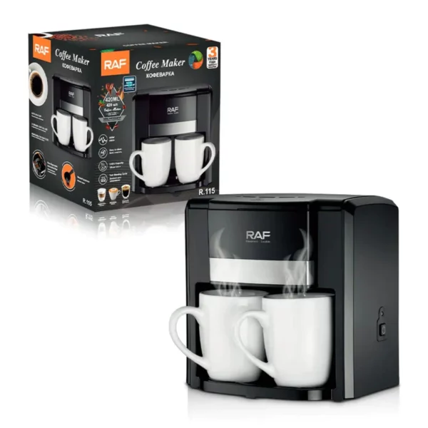 Cafetière Electrique 2 Tasses RAF R-115