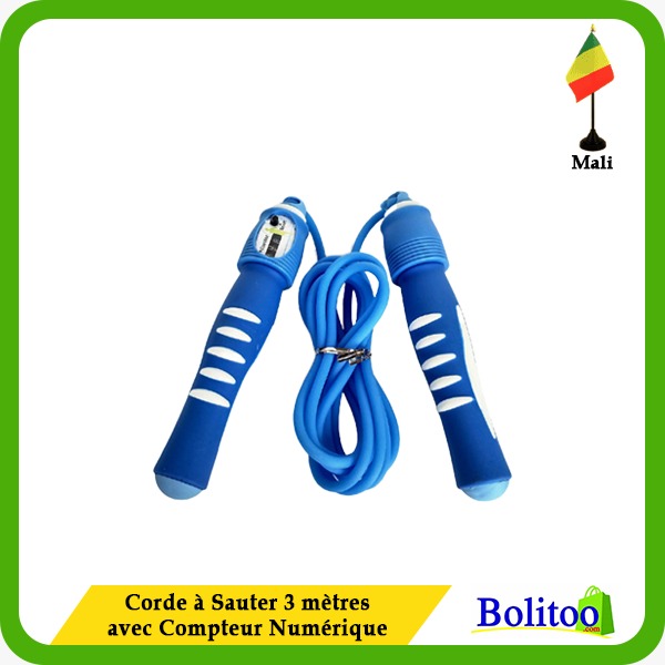 Corde à sauter pour enfants avec compteur, saut à la corde réglable pour  enfants