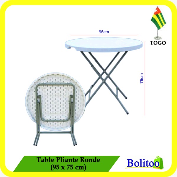 Table Pliante Ronde