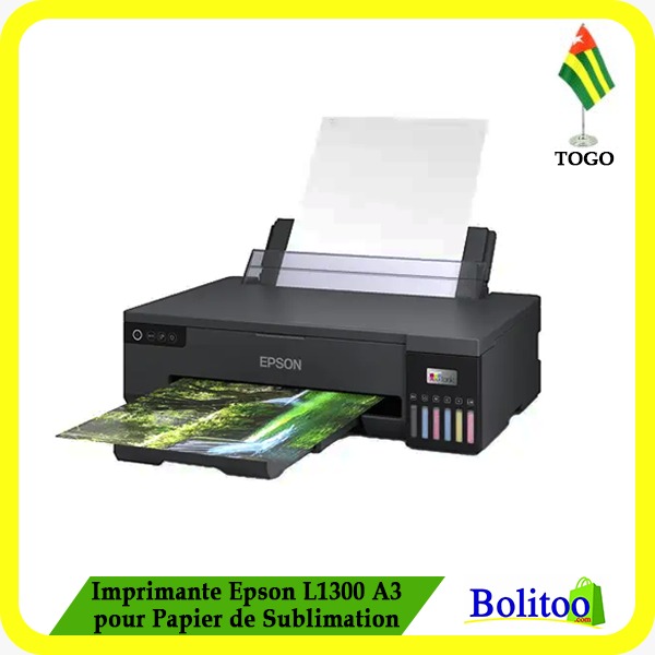 Imprimante Epson L1300A3 pour Papier de Sublimation